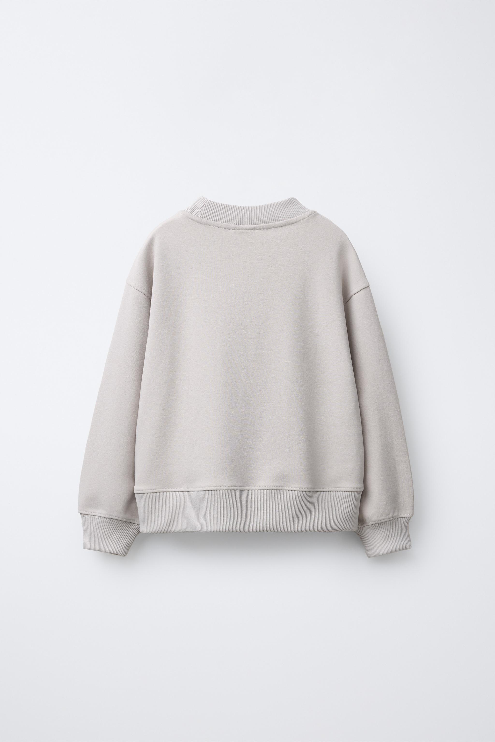 ENSEMBLE INTERLOCK SWEAT ET PANTALON LARGE